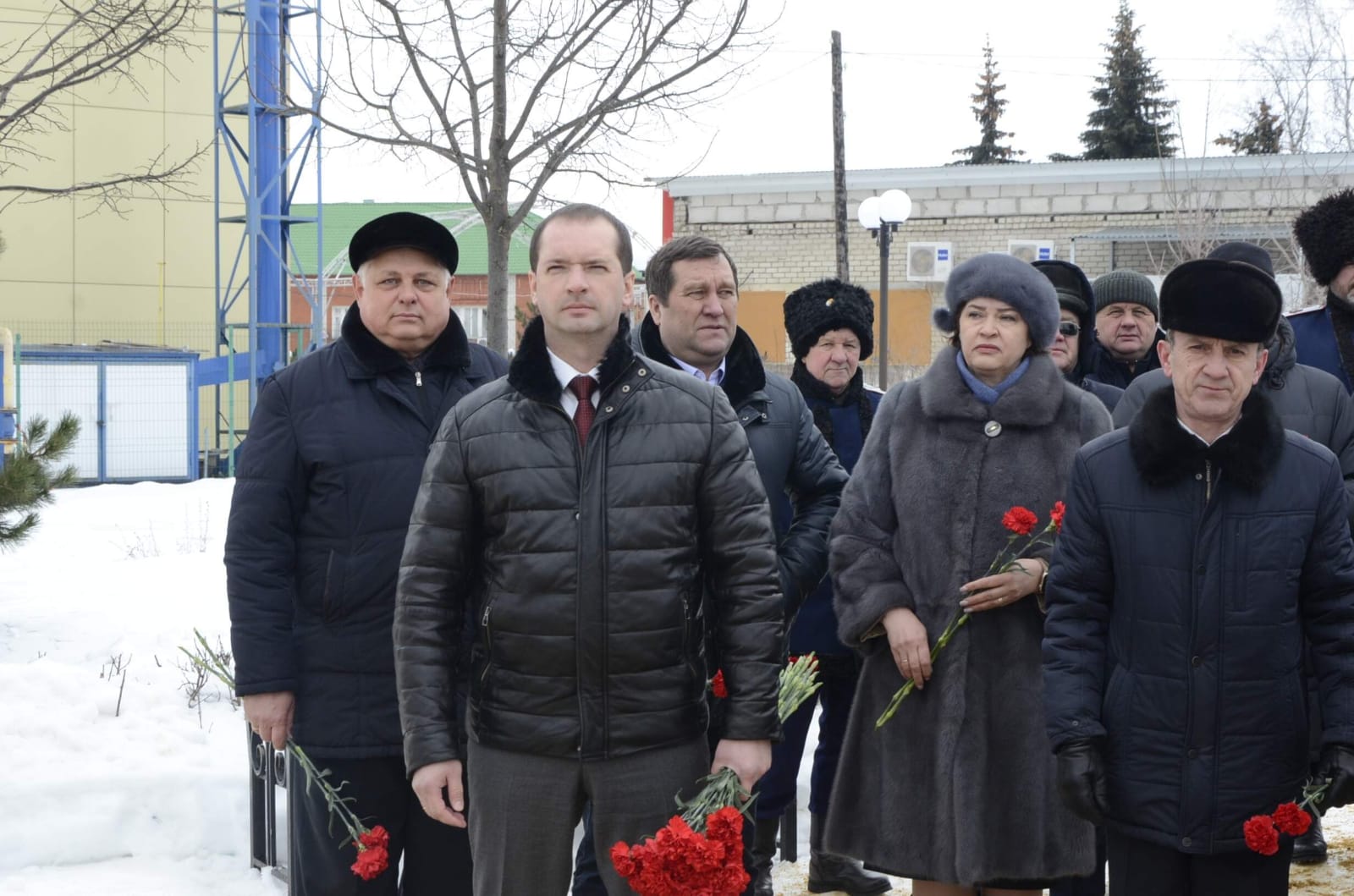 В Добринке в честь 35-й годовщины со дня вывода советских войск из Афганистана провели митинг