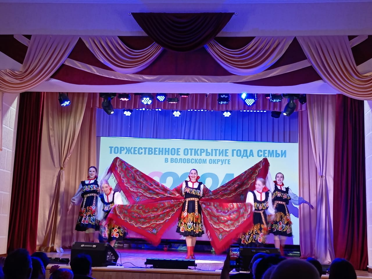 16 февраля в Воловском муниципальном округе состоялось открытие Года семьи