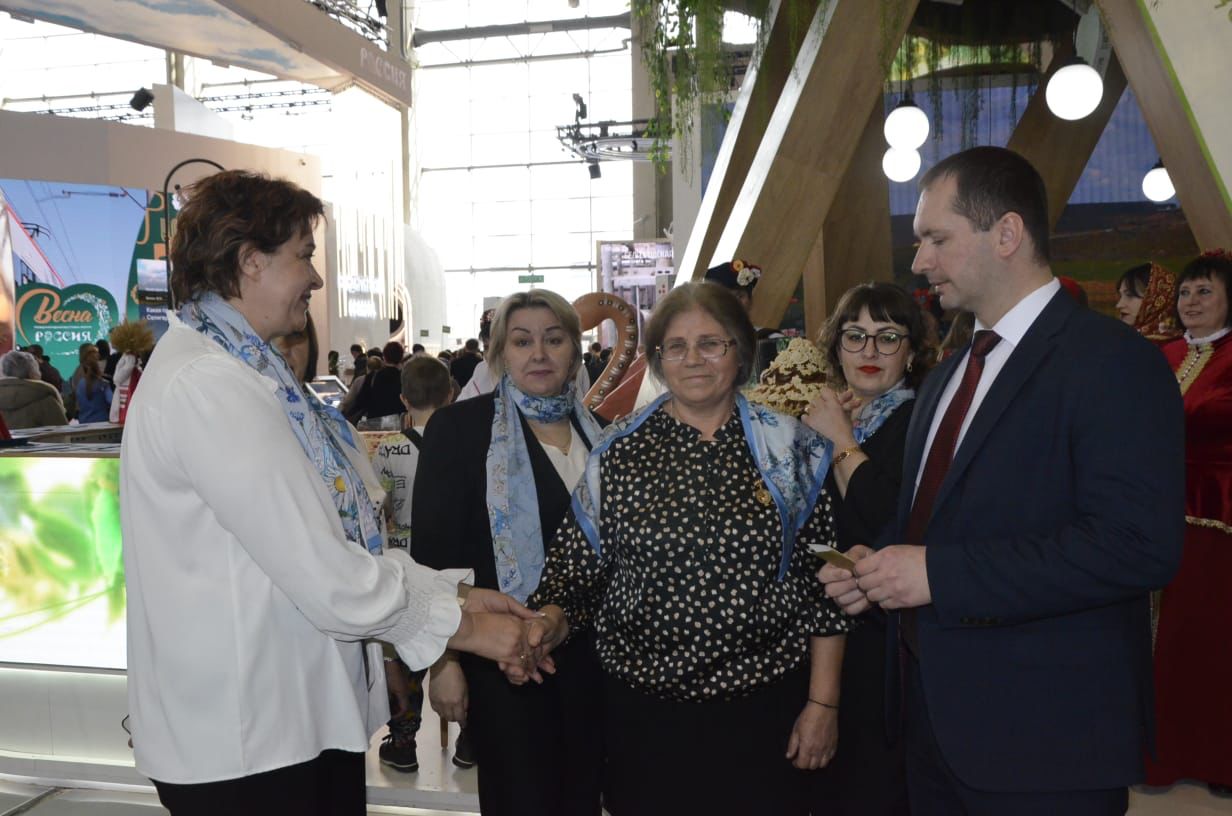 С 25 марта по 1 апреля  в Москве, на выставке-форуме "Россия" на ВДНХ проходили дни Добринского муниципального района