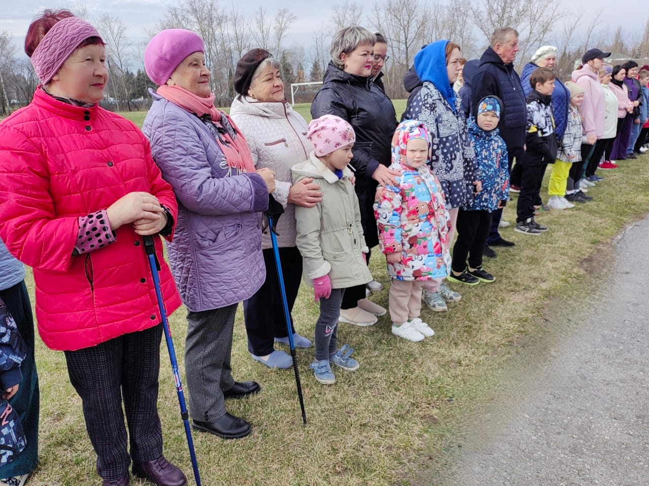 На центральном стадионе с. Волово прошла акция «10000 шагов к жизни»