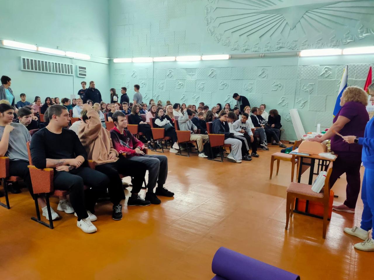 Мы продолжаем проект "Научись спасать жизнь", при поддержке Управления внутренней политики Липецкой области