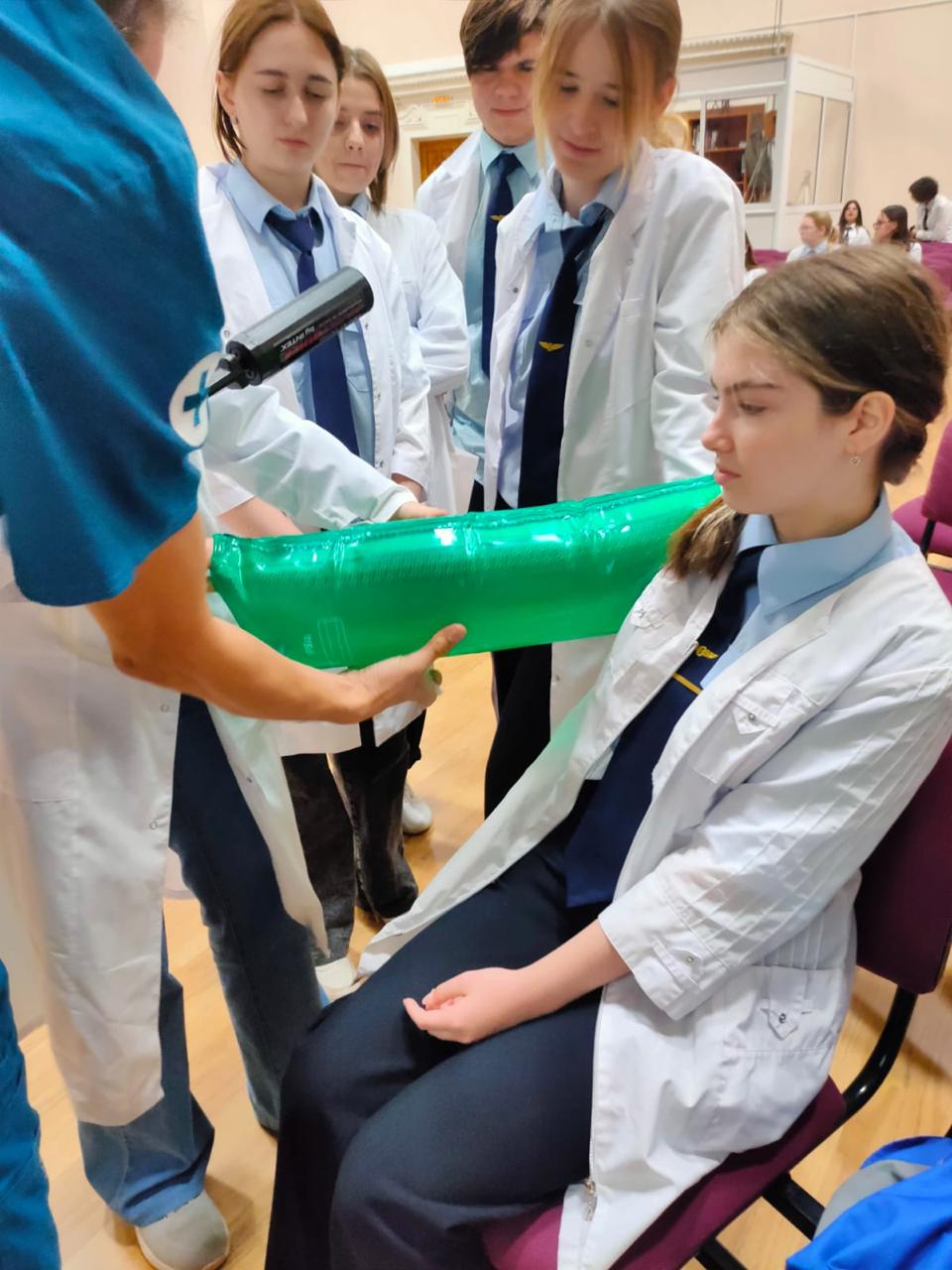 Мы продолжаем проект "Научись спасать жизнь", при поддержке Управления внутренней политики Липецкой области