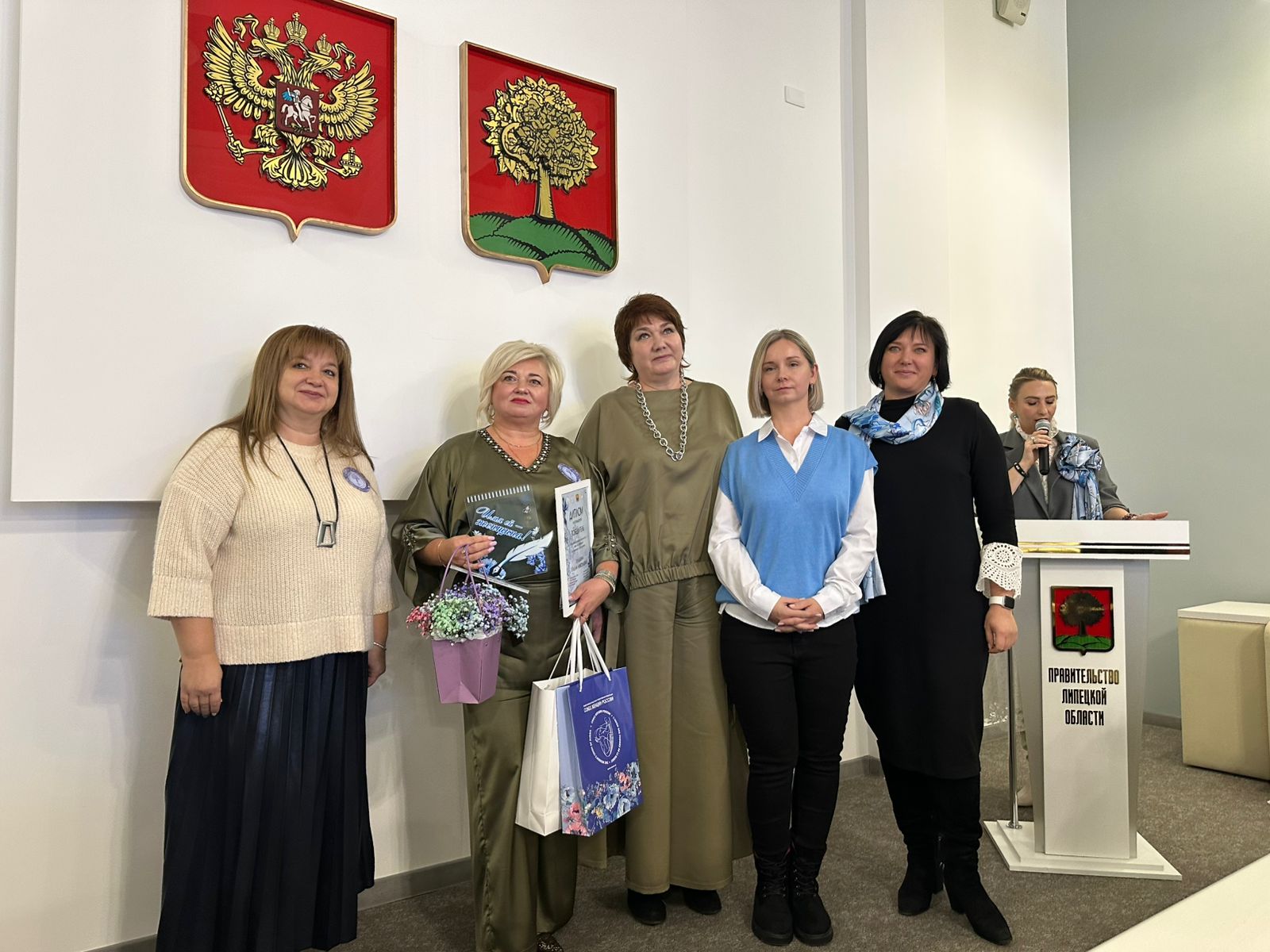 В Липецке чествовали журналистов, пишущих о женщинах