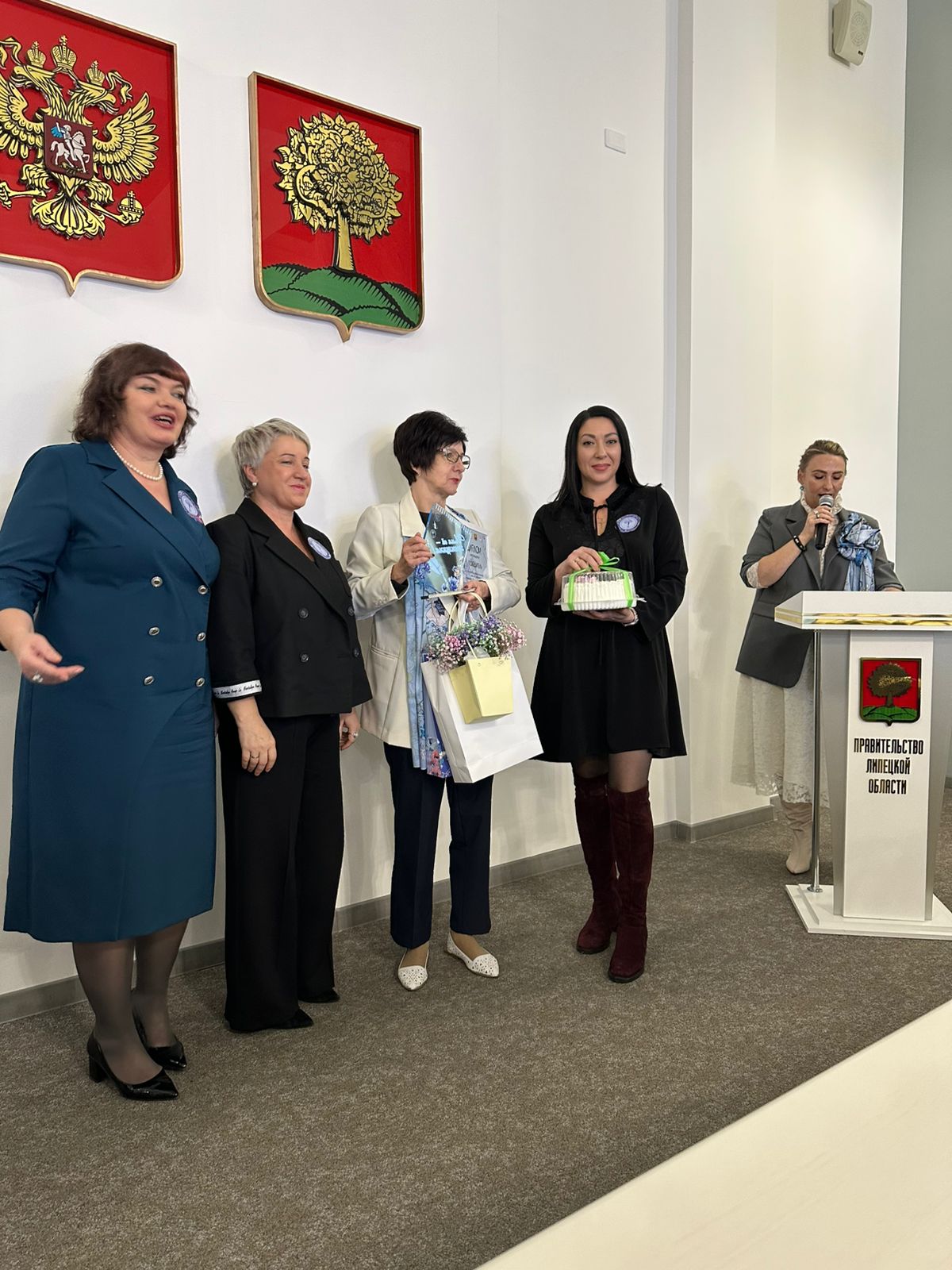 В Липецке чествовали журналистов, пишущих о женщинах