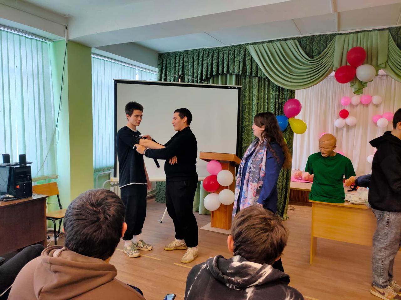 13 декабря прошло обучающее мероприятия в  Конь-Колодезьском аграрном колледже