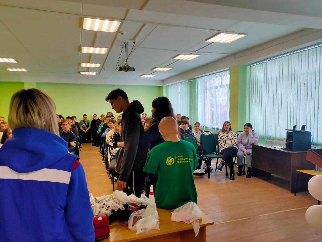 13 декабря прошло обучающее мероприятия в  Конь-Колодезьском аграрном колледже