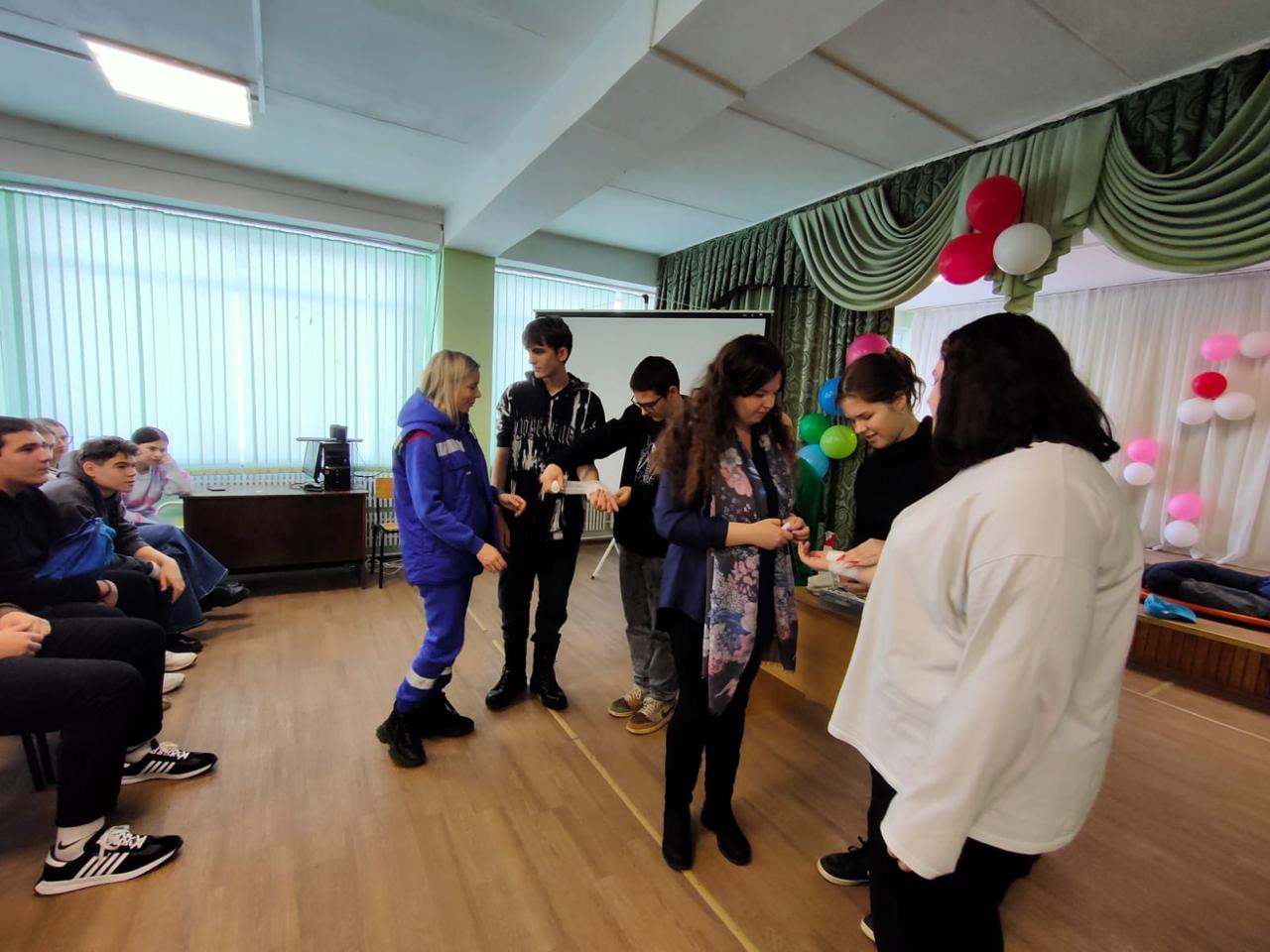 13 декабря прошло обучающее мероприятия в  Конь-Колодезьском аграрном колледже