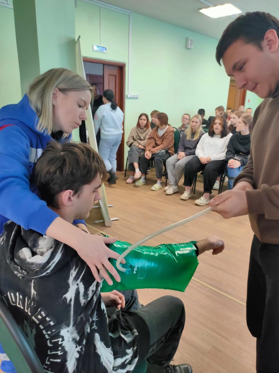 13 декабря прошло обучающее мероприятия в  Конь-Колодезьском аграрном колледже