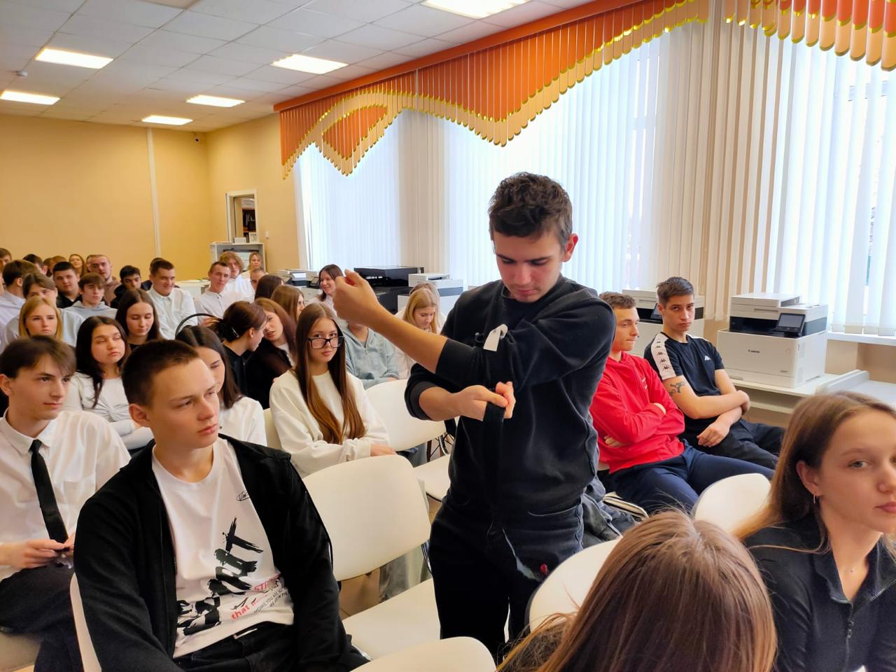 16 декабря 2024 года в Лебедянском техникуме прошло обучающее мероприятие при участии 70 студентов