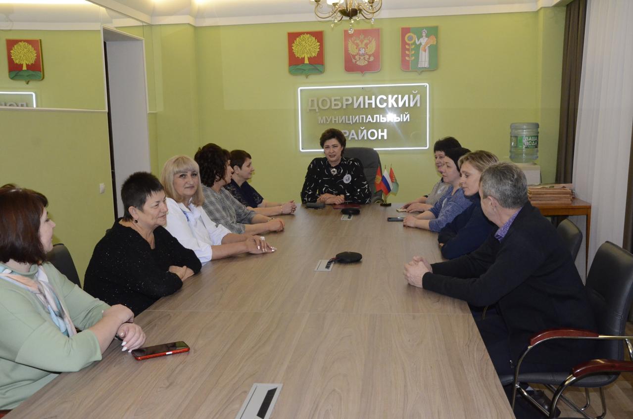 В Добринском районе подвели итоги уходящего года и обсудили планы на год грядущий