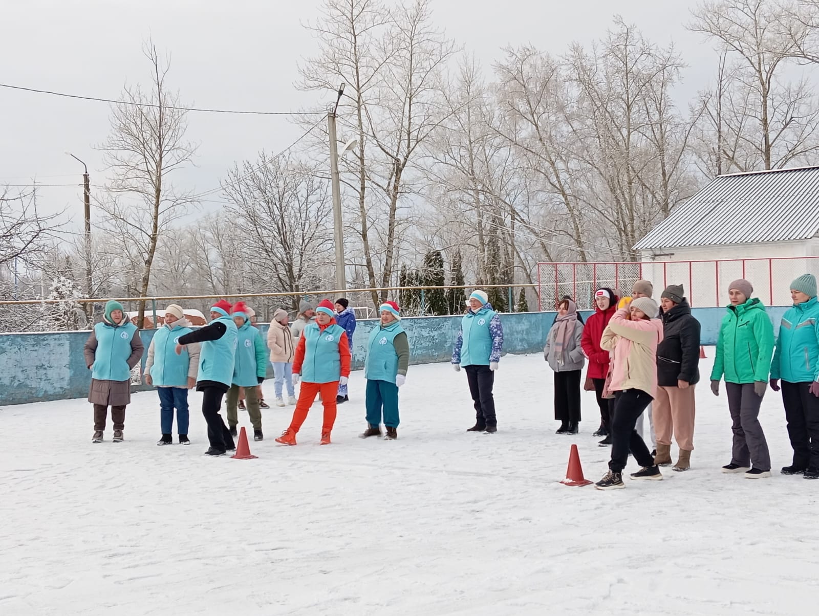 4 января В Воловском муниципальном округе на центральном стадионе состоялся праздник для любителей активного отдыха