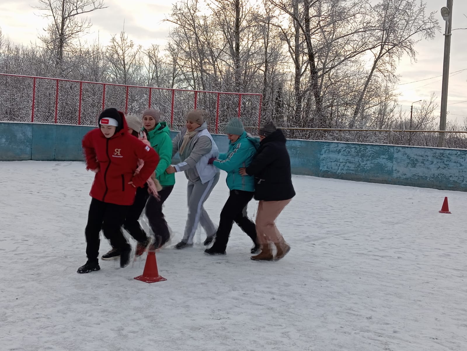 4 января В Воловском муниципальном округе на центральном стадионе состоялся праздник для любителей активного отдыха