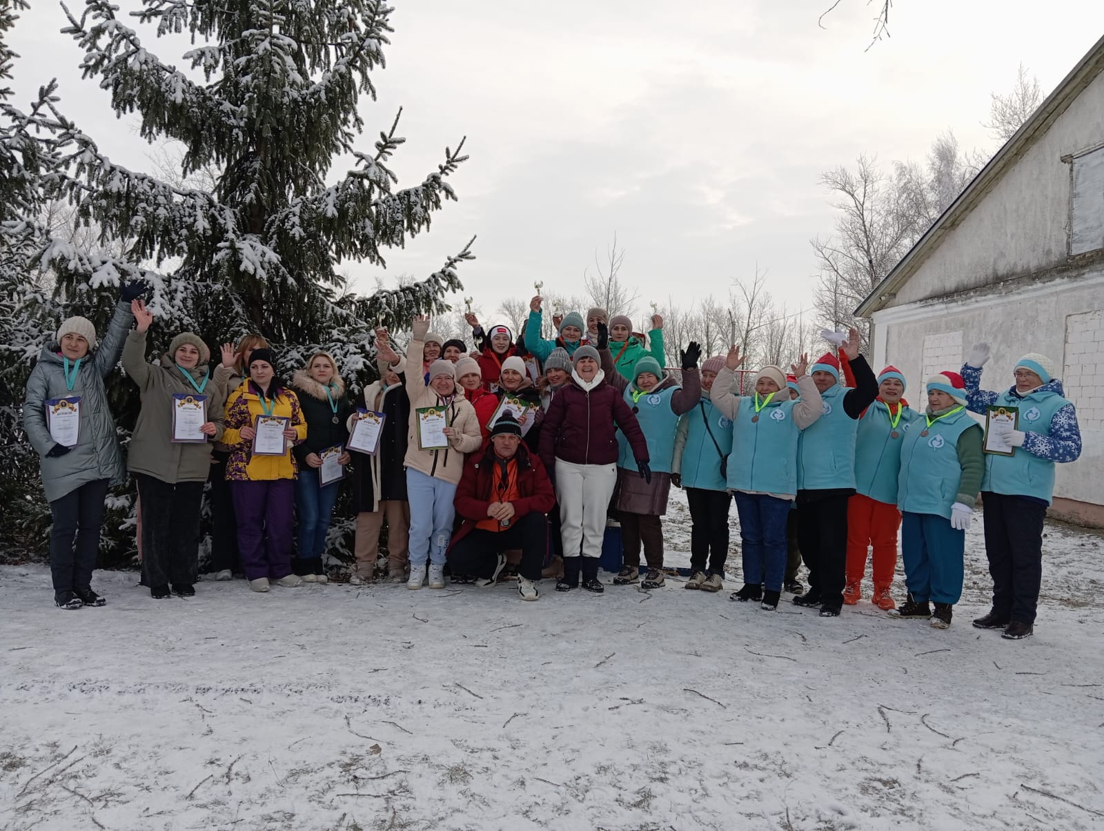 4 января В Воловском муниципальном округе на центральном стадионе состоялся праздник для любителей активного отдыха