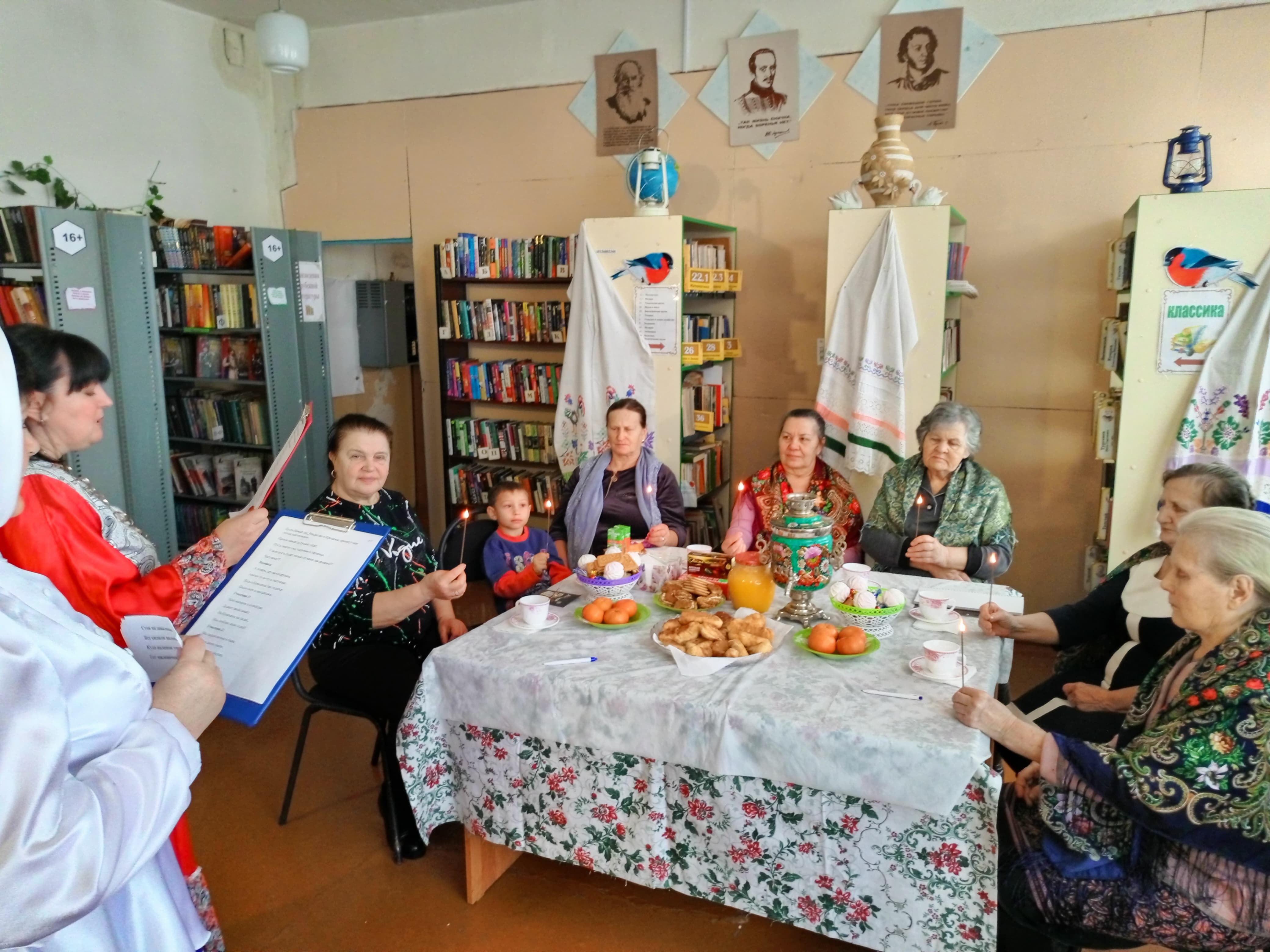 В Крещенский Сочельник в добринсокм районе прошел праздник для односельчан