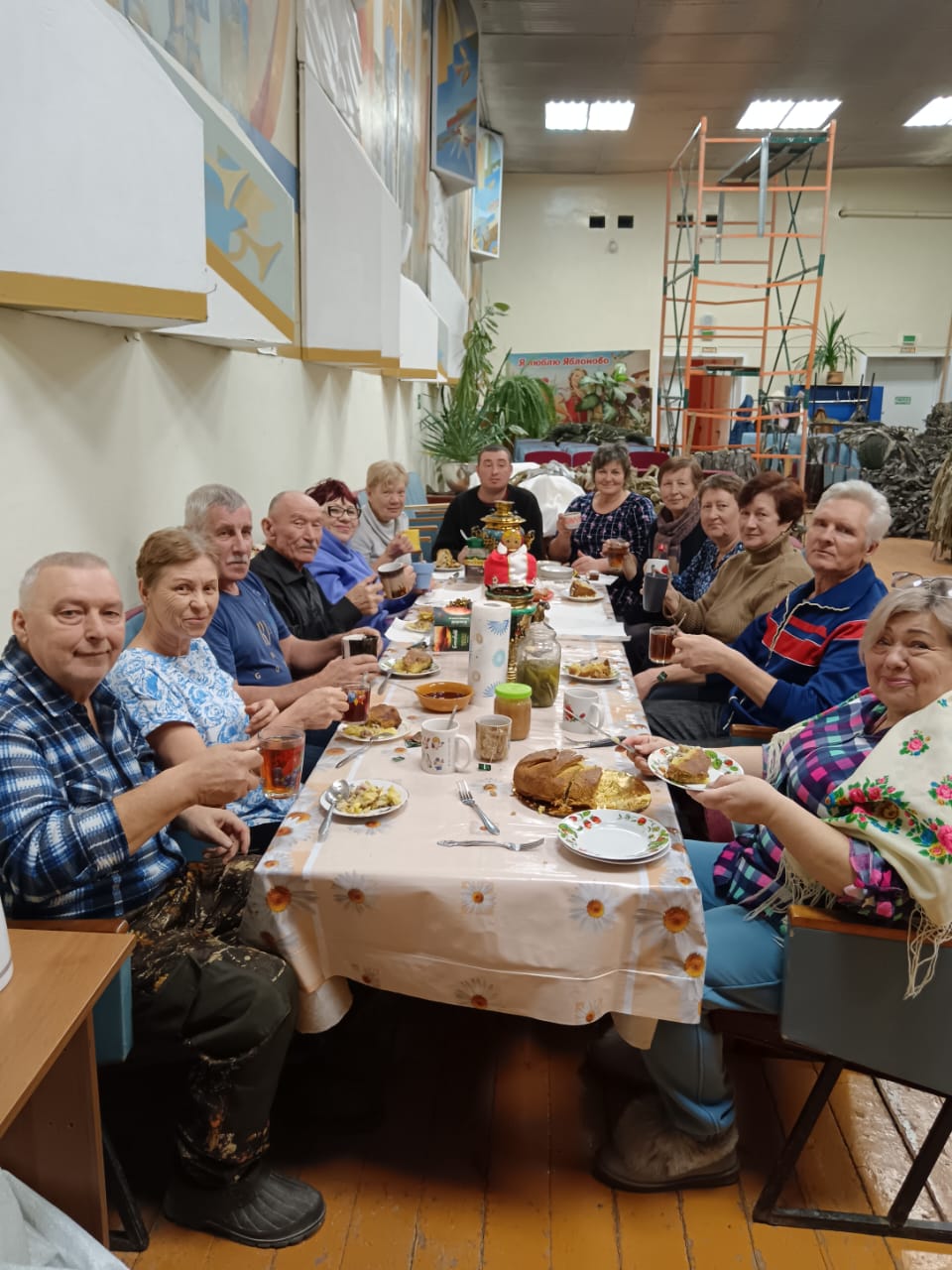 "День пирога" - под таким названием прошло мероприятие в ДК села Яблоново Краснинского района