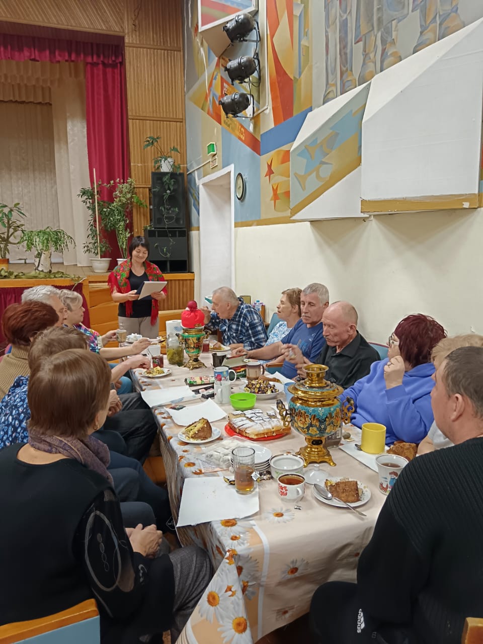 "День пирога" - под таким названием прошло мероприятие в ДК села Яблоново Краснинского района