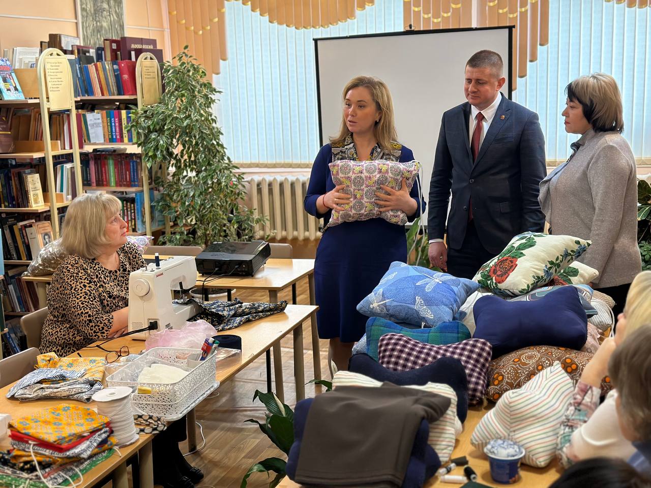 Тербунский район с рабочим визитом посетила депутат Государственной думы РФ Татьяна Дьяконова