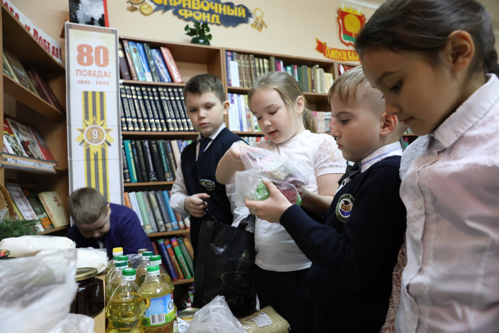 Детская забота солдатскому сердцу