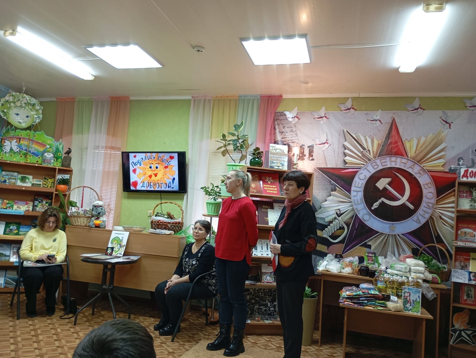 Детская забота солдатскому сердцу