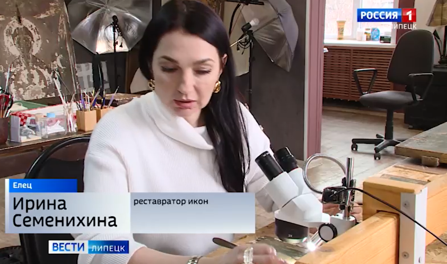 Реставратор из Ельца восстанавливает иконы из разных регионов России