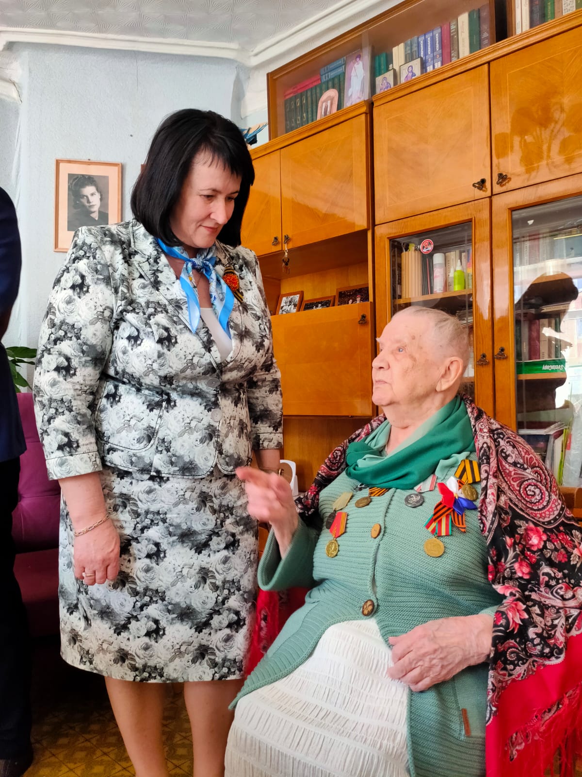 Память поколений: встреча с участницей Великой Отечественной войны
