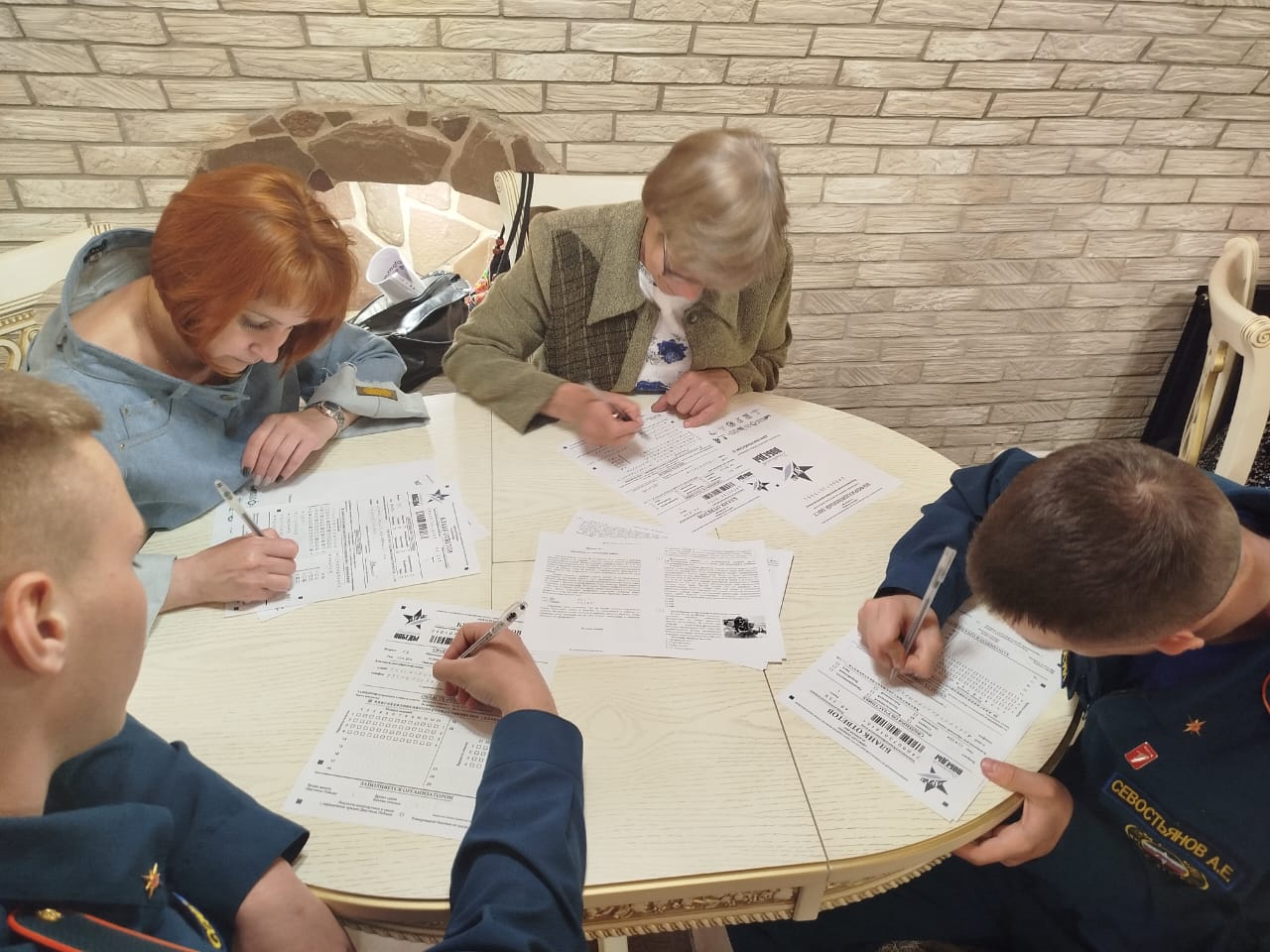 25 апреля прошла историческая акция «Диктант Победы» на площадке Усманского краеведческого музея им.Б.П.Княжинского