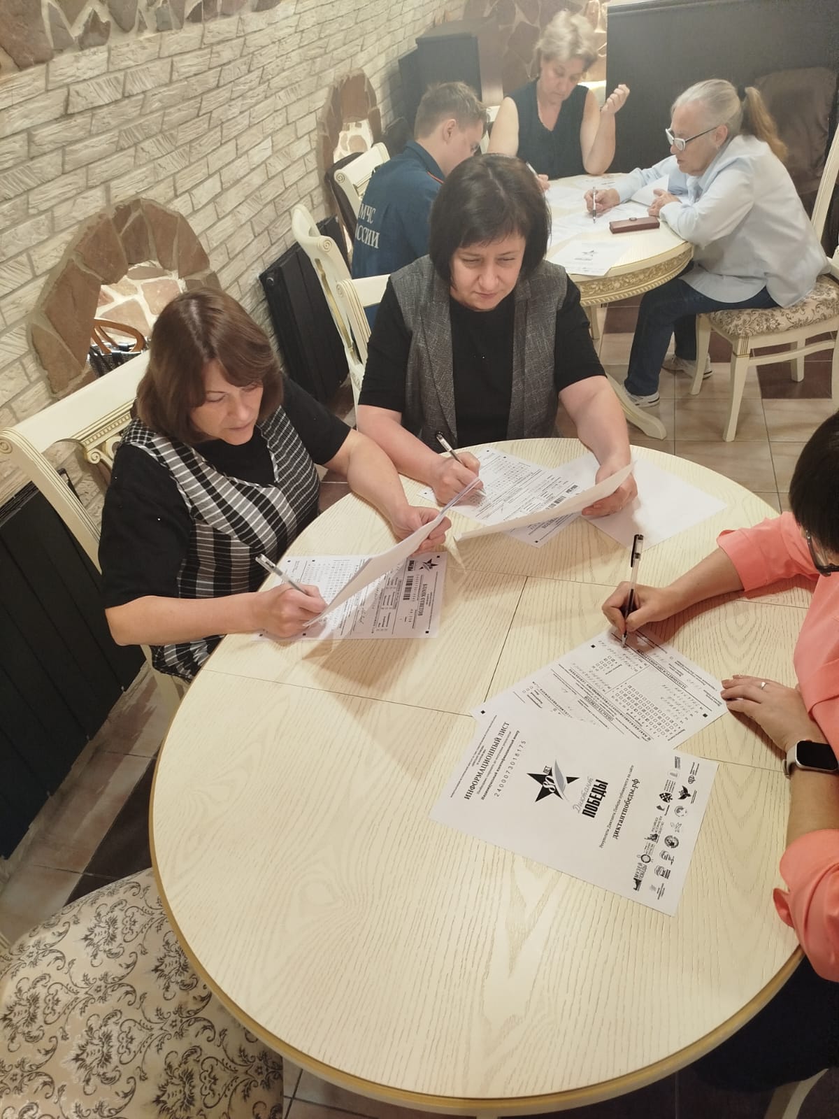 25 апреля прошла историческая акция «Диктант Победы» на площадке Усманского краеведческого музея им.Б.П.Княжинского