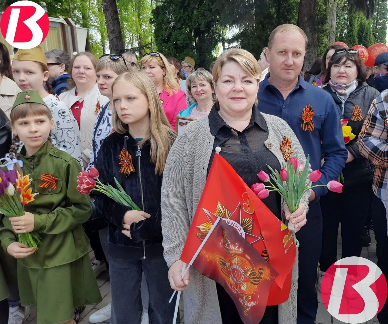 В Воловском округе отметили 80-ую годовщину Победы в Великой Отечественной войне
