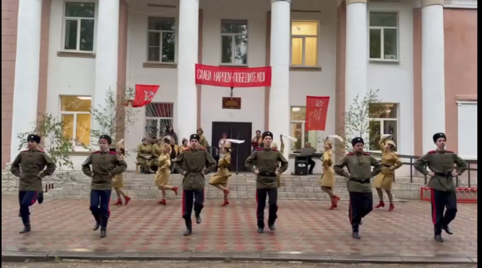 В Воловском округе отметили 80-ую годовщину Победы в Великой Отечественной войне