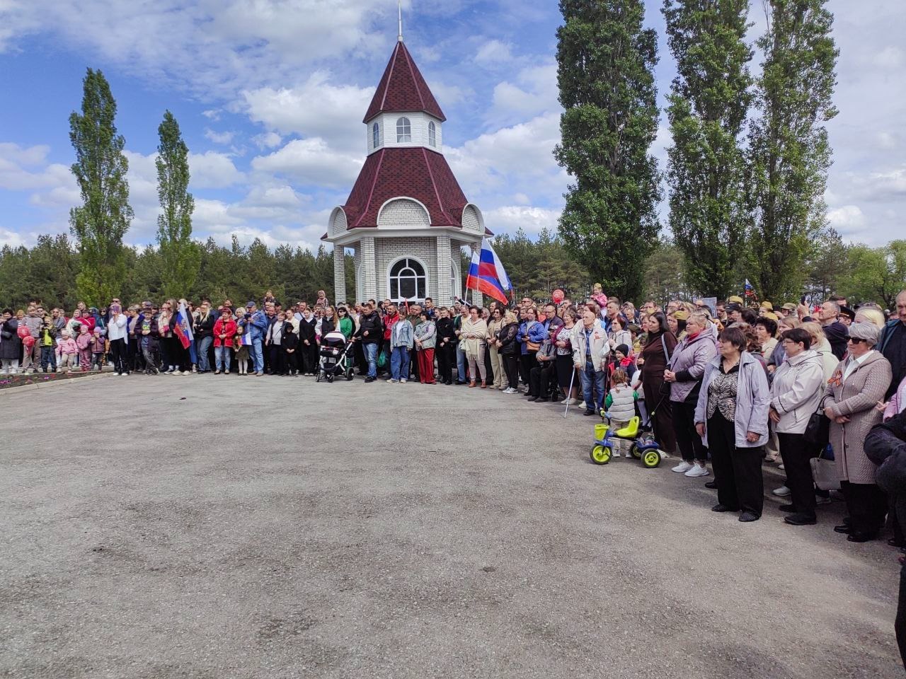 В Воловском округе отметили 80-ую годовщину Победы в Великой Отечественной войне
