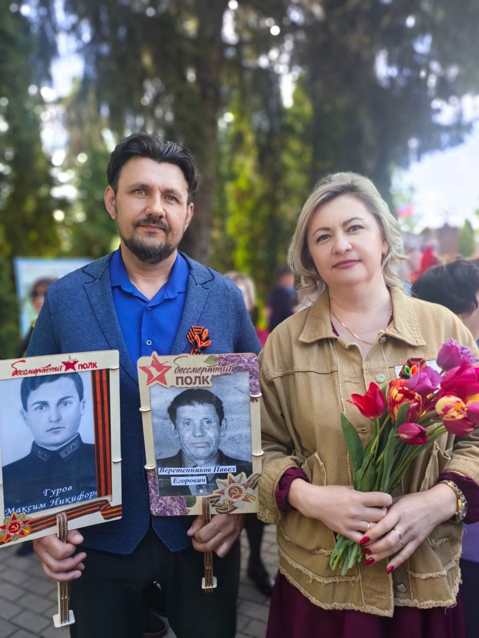 В Воловском округе отметили 80-ую годовщину Победы в Великой Отечественной войне