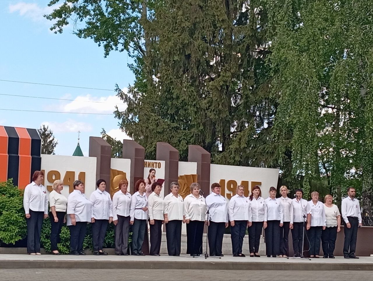 В Воловском округе отметили 80-ую годовщину Победы в Великой Отечественной войне