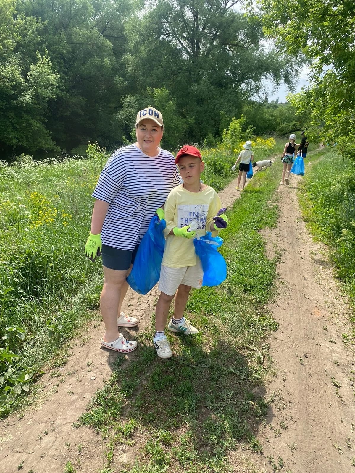 Молодежь «Союза женщин России» Данковского отделения Липецкой области вышла на экологическую тропу