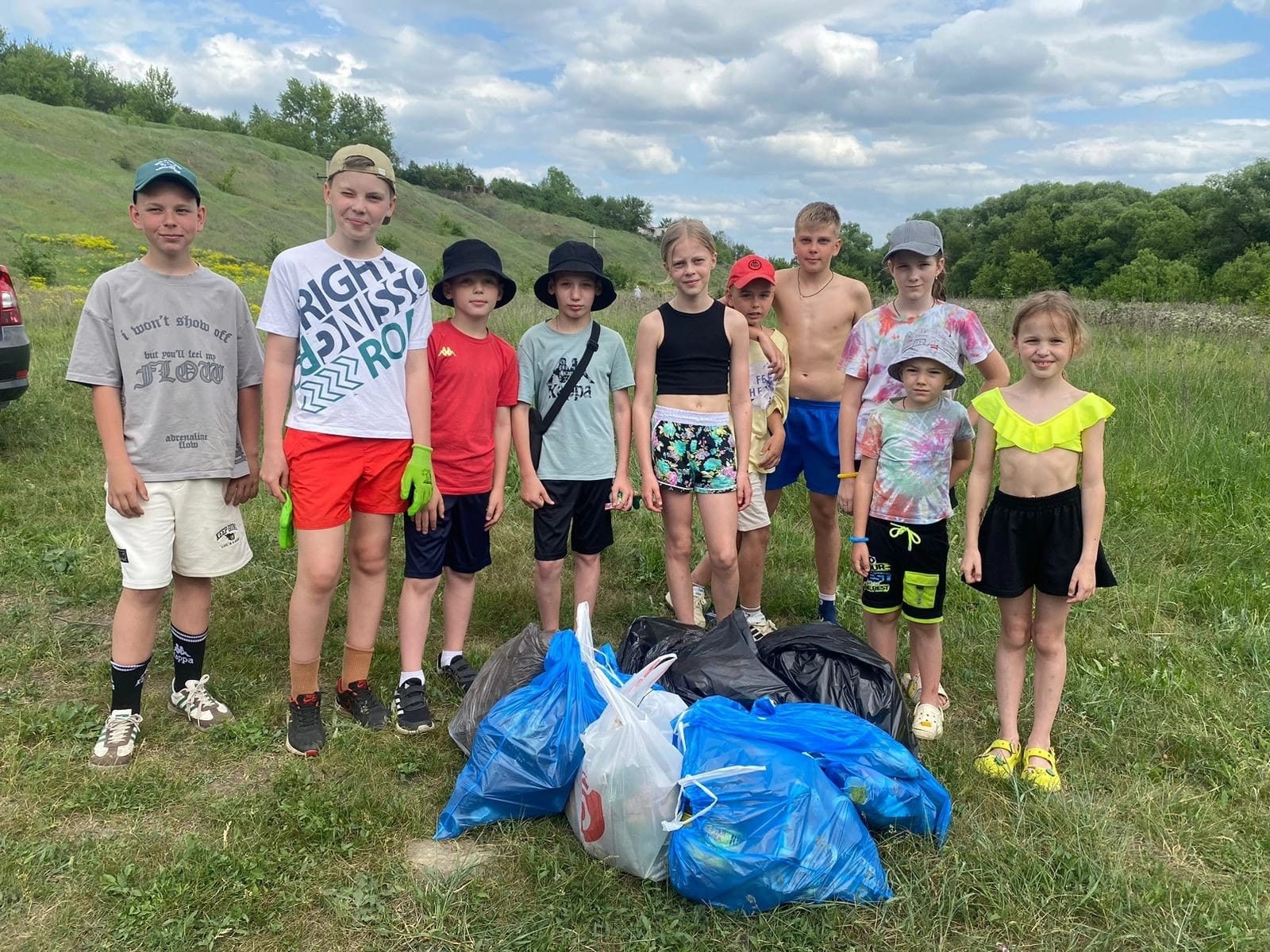 Молодежь «Союза женщин России» Данковского отделения Липецкой области вышла на экологическую тропу