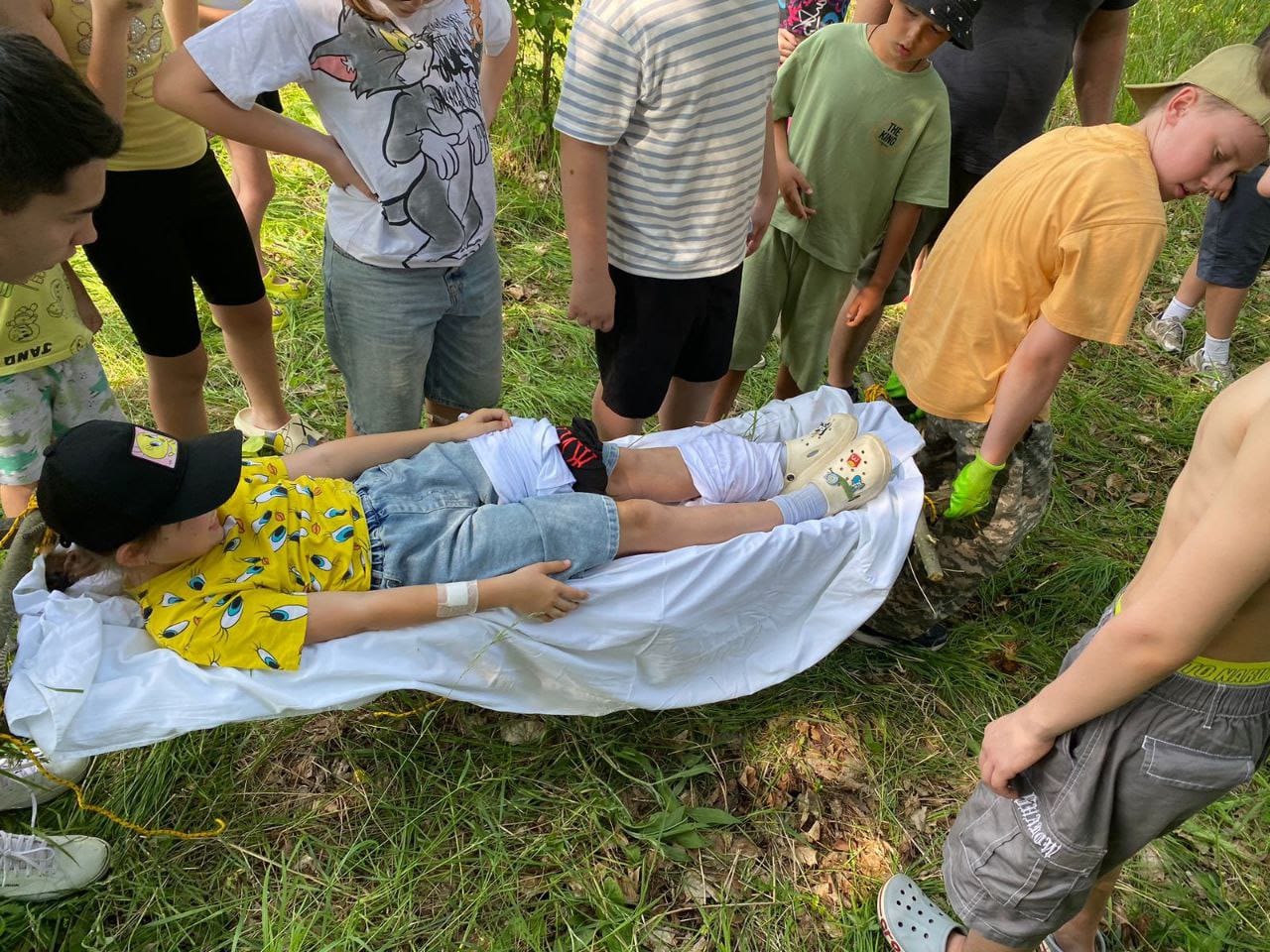 В Данковском районе прошел туристический поход по знакомым тропинкам Стрелецкого леса