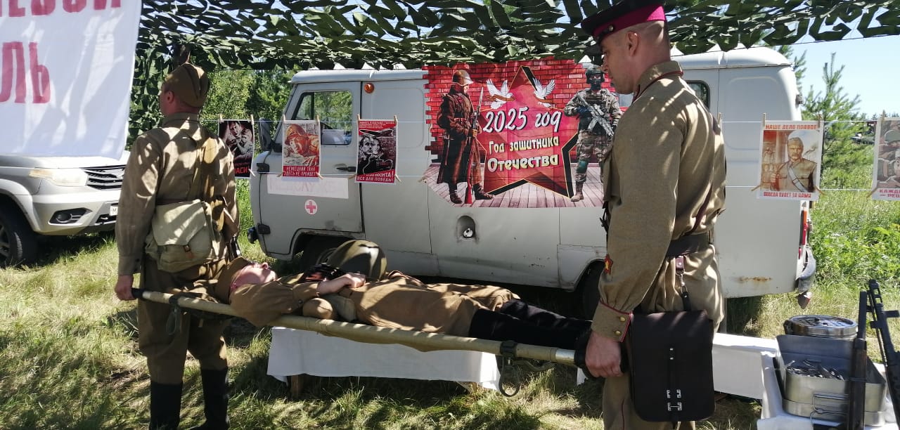 5-6 июля в селе Озерки прошел фестиваль военно-исторической реконструкции «Тербунский рубеж