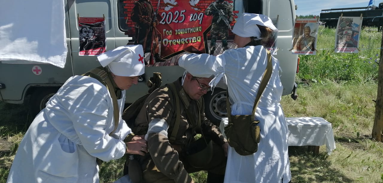 5-6 июля в селе Озерки прошел фестиваль военно-исторической реконструкции «Тербунский рубеж