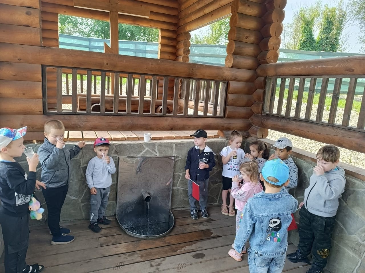 В Усманском районе прошла экскурсия по родным местам для воспитанников детского сада "Родничок"