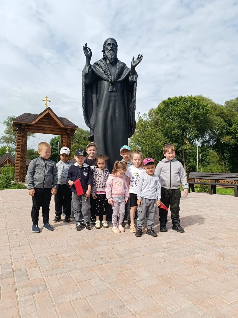 В Усманском районе прошла экскурсия по родным местам для воспитанников детского сада "Родничок"