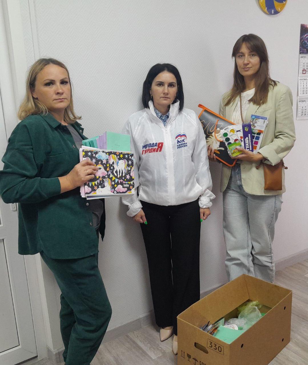 В Краснинском районе прошла акция "Соберём ребёнка в школу"