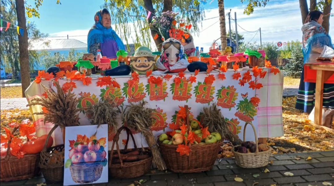 Активистки женсоветов Воловского округа приняли участие в организации и проведении Осенней ярмарки ко Дню пожилого человека