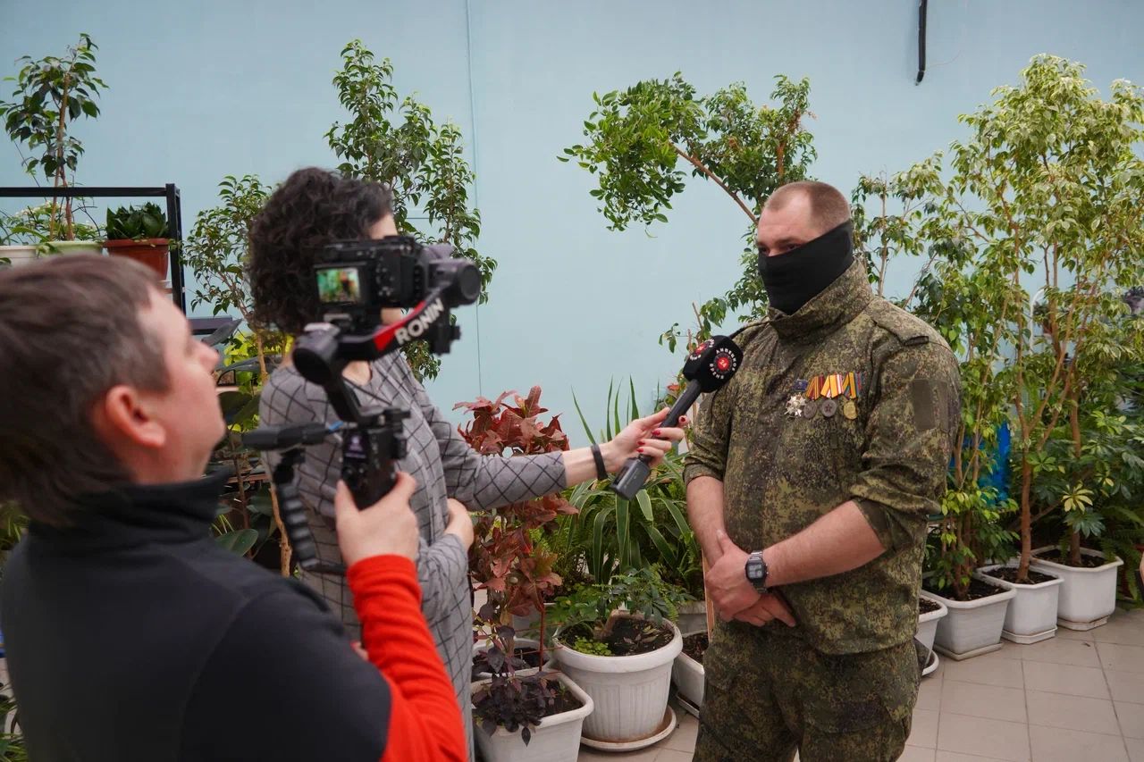 Патриотическая встреча прошла в ДДТ "Октябрьский"