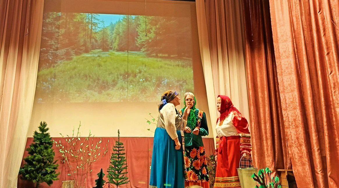 В Рождественский сочельник в посёлке Лески Краснинского округа показали волшебную сказку под названием «Анчутка»