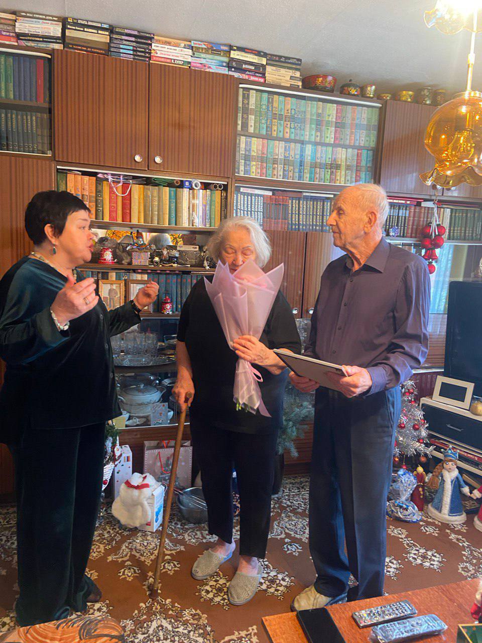 Афанасовы Станислав Андреевич и Нина Александровна отметили бриллиантовый юбилей супружеской жизни