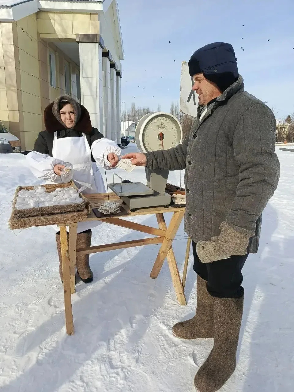 В Добринском районе прошел "Урок Мужества "  для школьников