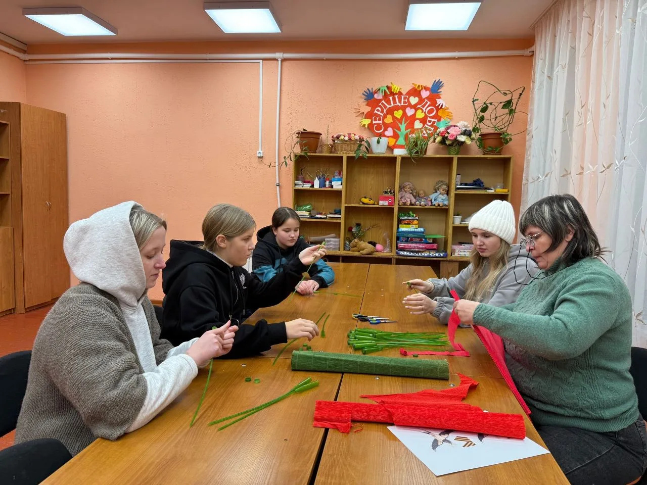 "Союз женщин России" Данковского отделения Липецкой области в одном строю со своей страной
