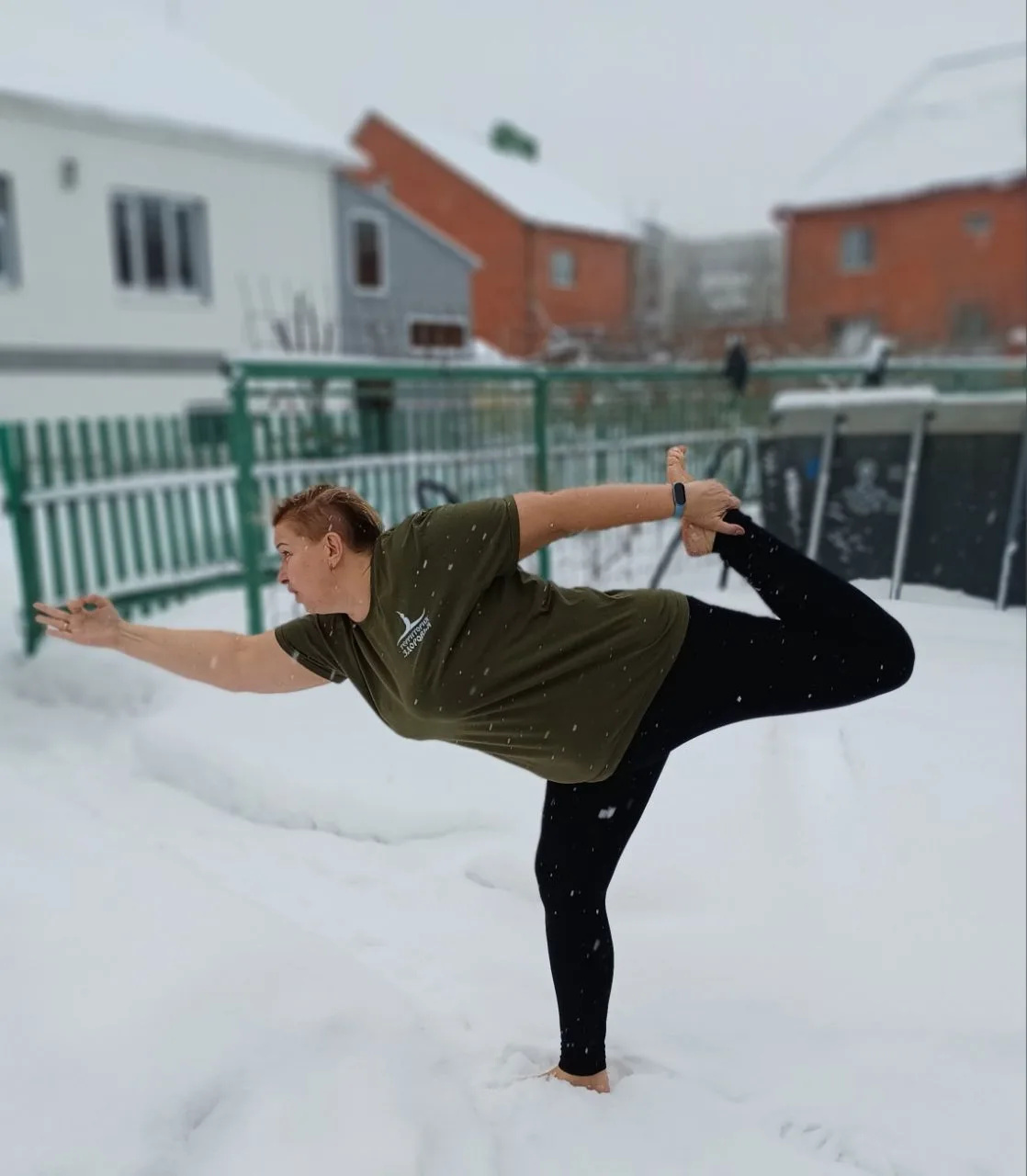 Йоги мороза не боятся