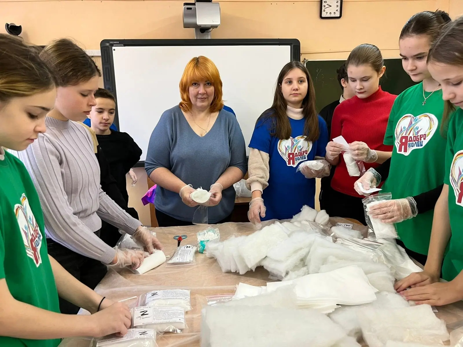 Помощь участникам СВО - первоочередная задача для волонтеров Усманского округа