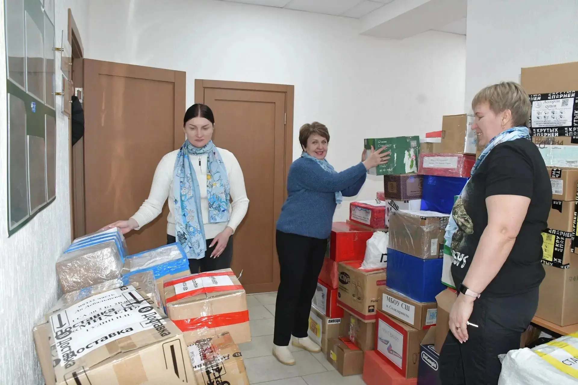 Большая партия гуманитарной помощи будет доставлена казаками станичного общества «Станица Казацкая" в зону СВО