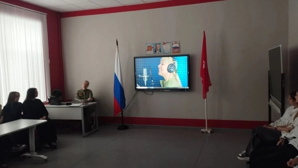 В школе с. Сторожевое Усманского округа состоялся особенный урок мужества